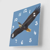 Cool Flying Eagle Horloge murale (Angle)