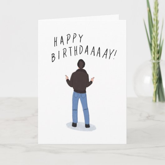 Cool Fonz Joyeux Jours Carte Anniversaire (Devant)