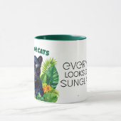 Cool for Cats Jaguar  Eco Humor – ELGIS Mok (Midden)