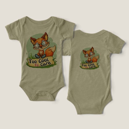 Cool Fox Carefree (Design Recto & Verso)
