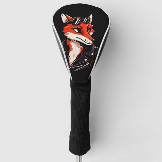 Cool Fox -  dier Golfheadcover (Voorkant)
