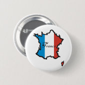 Cool France Ronde Button 5,7 Cm (Voorkant /achterkant)