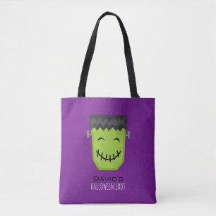Cool Frankenstein Kinder Halloween Draagtas