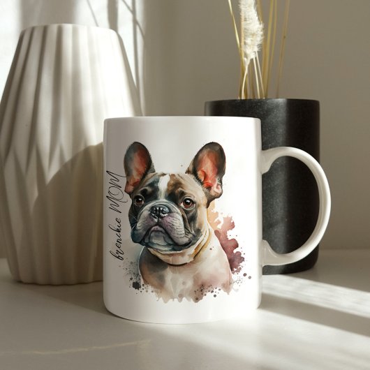 Cool Frenchie Mom Coffee Mug
