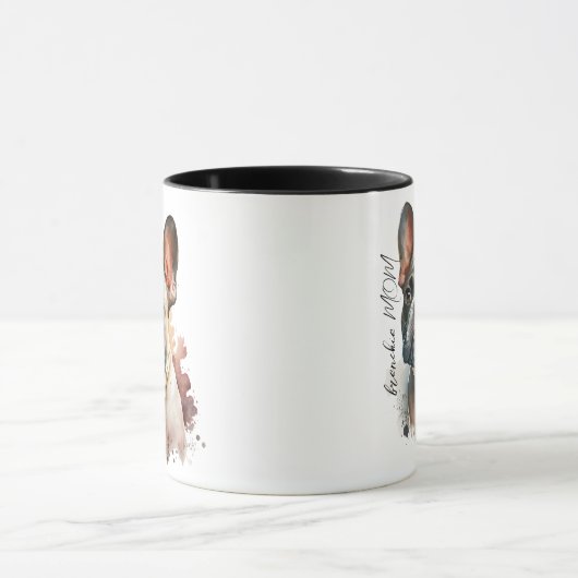 Cool Frenchie Mom Coffee Mug (Centre)