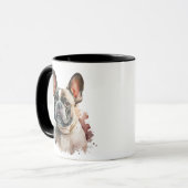 Cool Frenchie Mom Coffee Mug (Devant gauche)
