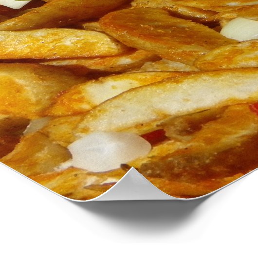 Cool Fried Potato Poster! Poster (Hoek)
