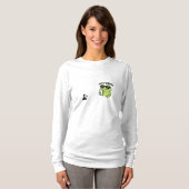 Cool Frog “Just Vibing” Funny T-Shirt (Devant entier)