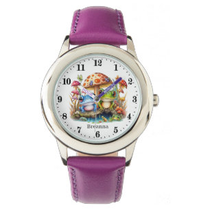 Cool Frogs voegt naam toe Horloge
