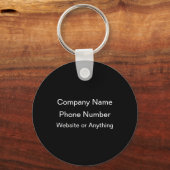 Cool Fun Chocolate Chip Cookie Theme  Sleutelhanger (Achterkant)
