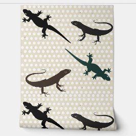 Cool Fun Graphic Trendy Aardse  hagedis Behang