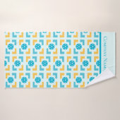 Cool Fun Pickleball Patterned (Serviette de bain)