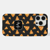 Cool fun pizza tranches motif sur mesure Monogramm (Verso Horizontal)
