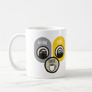 Cool Funny Coffee Lover Gezegde Koffiemok