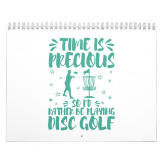 Cool Funny, ik zou liever Schijf Golf spelen Kalender