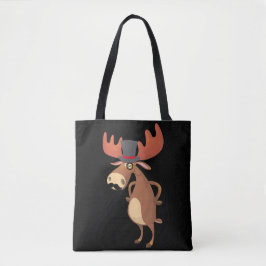 Cool Funny Moose Pet Snor Dierenvriend Draagtas