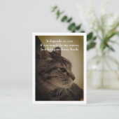 Cool & Funny Room Welcome Carte postale (Debout devant)