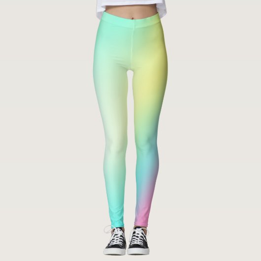 Cool Funy Holographic Leggings (Voorkant)
