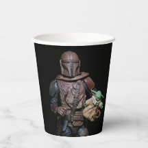 Cool Galactic Bounty Hunter Party Paper Borden