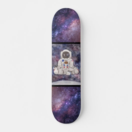 Cool Galaxy Astronaut Skateboard (Devant)