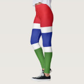 Cool Gambia Flag Mode Leggings (Links)