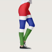 Cool Gambia Flag Mode Leggings (Rechts)