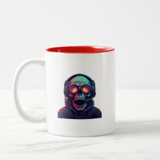 Cool Gamer Skull Coffee Mug