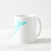 Cool Gamer Whale Coffee Mug (Devant droit)