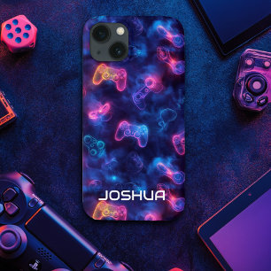 Cool Gaming Gepersonaliseerde Controller Patroon iPhone 13 Hoesje