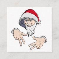 Cool Gangsta Hip Hop Hand Rap Sinterklaas