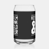 Cool garder calme boire de la bière fraîche mot ar (Gauche)