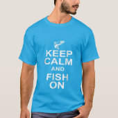 cool garder calme pêche mot art T-shirt (Devant)