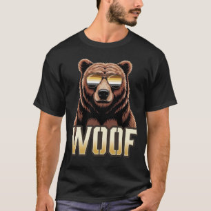 Cool Gay Bear Pride Beer Pride Vlag Woof T-shirt