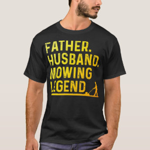 Cool gazon maaien voor mannen vader gazon e tuinie t-shirt