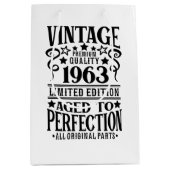 Cool  Geboortejaar 1963 Medium Cadeauzakje (Voorkant)