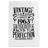 Cool  Geboortejaar 1963 Medium Cadeauzakje (Achterkant)