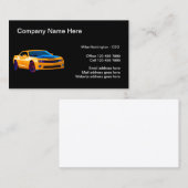 Cool gebruikte autodealer visitekaartje (Voorkant / Achterkant)