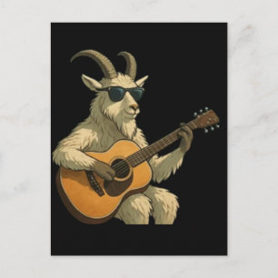 Cool Geit met Zonnebril T-Shirt – Grappig Chill An Feestdagenkaart