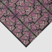 Cool gekleurd glas - fractale kunst tissuepapier (Detail)