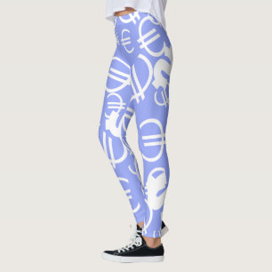 Cool geld euro dollars patroon leggings