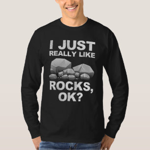 Cool Geology for Men Geologist Rock Collect T-shirt