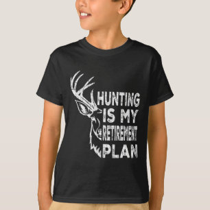 Cool gepensioneerde jacht is mijn pensioenplan Gev T-shirt