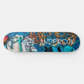 Cool Gepersonaliseerde grappige Polar Beren Skateboard (Horizontaal)