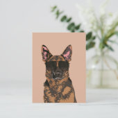 Cool German Shepherd for German Shepherd Lovers Briefkaart (Staand voorkant)