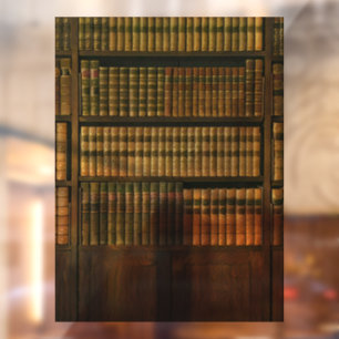 Cool geschenk voor bibliothecaris raamsticker