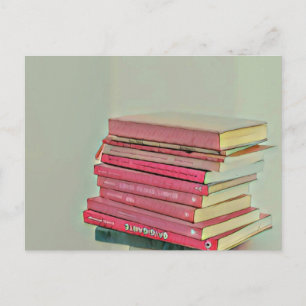 Cool geschenk voor boekenliefhebbers briefkaart