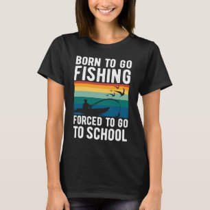 Cool Gevist voor mannen Kinder zeebaars Vist visse T-shirt