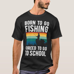 Cool Gevist voor mannen Kinder zeebaars Vist visse T-shirt