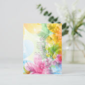 Cool geweldige trendy quote "Keep Calm and Dream B Briefkaart (Staand voorkant)