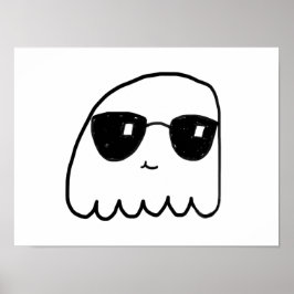 Cool Ghost Poster